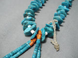 Opulent Vintage Native American Navajo Royston Turquoise Necklace & Jacla-Nativo Arts