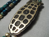 Important Vintage Native American Hopi 14k Gold Sterling Silver Phillip Sekaquaptewa Necklace-Nativo Arts