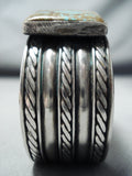 Newsworthy Vintage Navajo Turquoise Sterling Silver Bracelet Native American Old-Nativo Arts