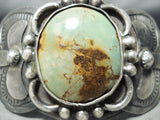 Superior Vintage Native American Navajo Royston Turquoise Sterling Silver Bracelet-Nativo Arts