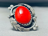 Native American Important Juan Pedro Garcia Vintage Santo Domingo Rosarita Sterling Silver Ring-Nativo Arts