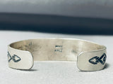 Important Jeanette Dale Vintage Native American Navajo Turquoise Sterling Silver Bracelet-Nativo Arts