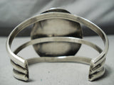 Huge Vintasge Native American Navajo Rare Early Deposit Turquoise Sterling Silver Bracelet-Nativo Arts