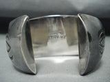 Best Vintage Native American Navajo Sugulite Sterling Silver Shadow Bracelet-Nativo Arts