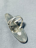 Stunning Vintage Native American Navajo Royston Turquoise Sterling Silver Colossal Ring-Nativo Arts