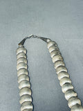 Sensational Vintage Native American Navajo Sterling Silver Necklace & Earring Set-Nativo Arts