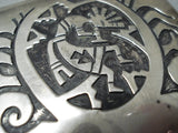 Dorothy Martinez Vintage Hopi Sterling Silver Buckle Native American Old-Nativo Arts