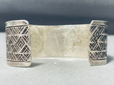 Family Of Teepees Vintage Native American Navajo Turquoise Sterling Silver Bracelet-Nativo Arts