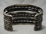 One Of Biggest Best Vintage Native American Navajo Royston Turquoise Sterling Silver Bracelet-Nativo Arts