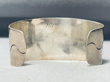 Whopping Vintage Native American Navajo Royston Turquoise Important Sterling Silver Bracelet-Nativo Arts