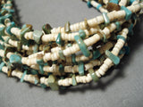 Museum Vintage Native American Navajo Royston Turquoise Sterling Silver Necklace Old-Nativo Arts