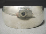 Hand Wrought All Sterling Silver Navajo Native American Bracelet Cuff-Nativo Arts