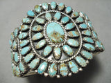 Important Vintage Native American Navajo Larry Begay Royston Turquoise Sterling Silver Bracelet-Nativo Arts