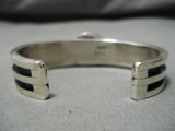 Important Native American Navajo Jeanette Dale Royston Turquoise Sterling Silver Bracelet-Nativo Arts