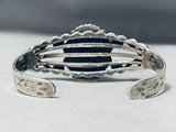 One Of The Best Earth Azurite Sterling Silver Bracelet-Nativo Arts