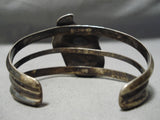 Magnificent Vintage Native American Navajo Royston Turquoise Sterling Silver Bracelet Old-Nativo Arts