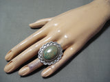 Exquisite San Felipe Royston Turquoise Sterling Silver Ring-Nativo Arts