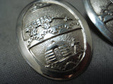 Superb Navajo Sterling Silver Storyteller Earrings Native American-Nativo Arts