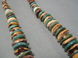 Quality Vintage Santo Domingo Royston Turquoise Native American Necklace-Nativo Arts
