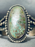 Important Vintage Native American Navajo Royston Turquoise Sterling Silver Bracelet-Nativo Arts