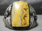 One Of The Craziest Bumble Bee Sterling Silver Jade Native American Bracelet-Nativo Arts