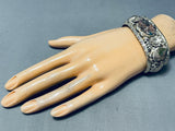 The Best Vintage Native American Navajo Boulder Turquoise Sterling Silver Bracelet-Nativo Arts