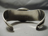 Important Vintage Native American Navajo Anthony Kee 4 Directions Sterling Silver Bracelet Old-Nativo Arts