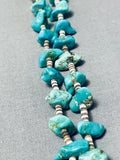 Traditional Vintage Native American Navajo Turquoise Heishi Necklace-Nativo Arts