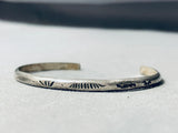 Wonderful Vintage Native American Navajo Sun Stamp Stacker Bracelet-Nativo Arts