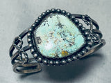 Museum Early Vintage Native American Navajo Royston Turquoise Sterling Silver Bracelet-Nativo Arts
