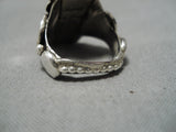 Amazing Vintage Navajo Tawny Cruz Sterling Silver Native American Ring-Nativo Arts