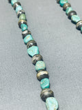 Marvelous Vintage Native American Navajo Royston Turquoise Sterling Silver Necklace-Nativo Arts