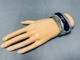Native American Very Important Francisco Gomez Turquoise Sterling Silver Bracelet-Nativo Arts