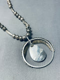 Exceptional Vintage Native American Navajo Royston Turquoise Sterling Silver Necklace-Nativo Arts