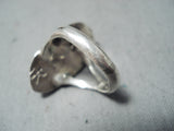 Kay Rogers Navajo Turquoise Sterling Silver Ring Native American-Nativo Arts