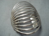 Outstanding Will Benally Navajo Sterling Silver Bracelet Native American-Nativo Arts