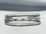 Special Vintage Native American Navajo Sterling Silver Bracelet-Nativo Arts