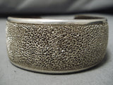 Important Vintage Hopi Art Batala Sterling Silver Native American Bracelet-Nativo Arts