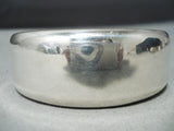 Important Vintage Native American Navajo Dan Jackson Sterling Silver Bracelet-Nativo Arts