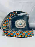 Mini Pouch Purse Sterling Silver Vintage Native American Navajo Turquoise-Nativo Arts