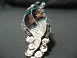 Superior Zuni Turquoise Sterling Silver Ring Native American-Nativo Arts