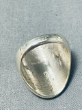 Unbelievable Native American Navajo Sterling Silver Kokopelli Ring-Nativo Arts
