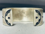 92 Grams Vintage Native American Navajo Sterling Silver Turquoise Bracelet-Nativo Arts