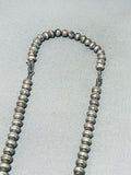 Fantastic Vintage Native American Navajo Turquoise Sterling Silver Necklace-Nativo Arts