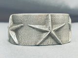 One Of The Most Unique Vintage Native American Navajo Sterling Silver Bracelet-Nativo Arts