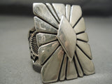 Amazing Vintage Navajo Sterling Silver Native American Arrows Ring-Nativo Arts