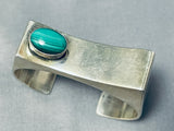 Contemporist Vintage Native American Navajo Malachite Sterling Silver Bracelet-Nativo Arts