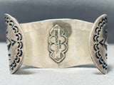 Native American Important Damale Turquoise Animal Sterling Silver Vintage Bracelet-Nativo Arts
