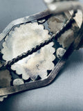 The Best Phil Long Vintage Native American Navajo Turquoise Sterling Silver Bracelet Old-Nativo Arts