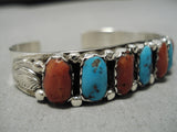 Native American Quality Carmelita Simplicio Turquoise Sterling Silver Bracelet-Nativo Arts